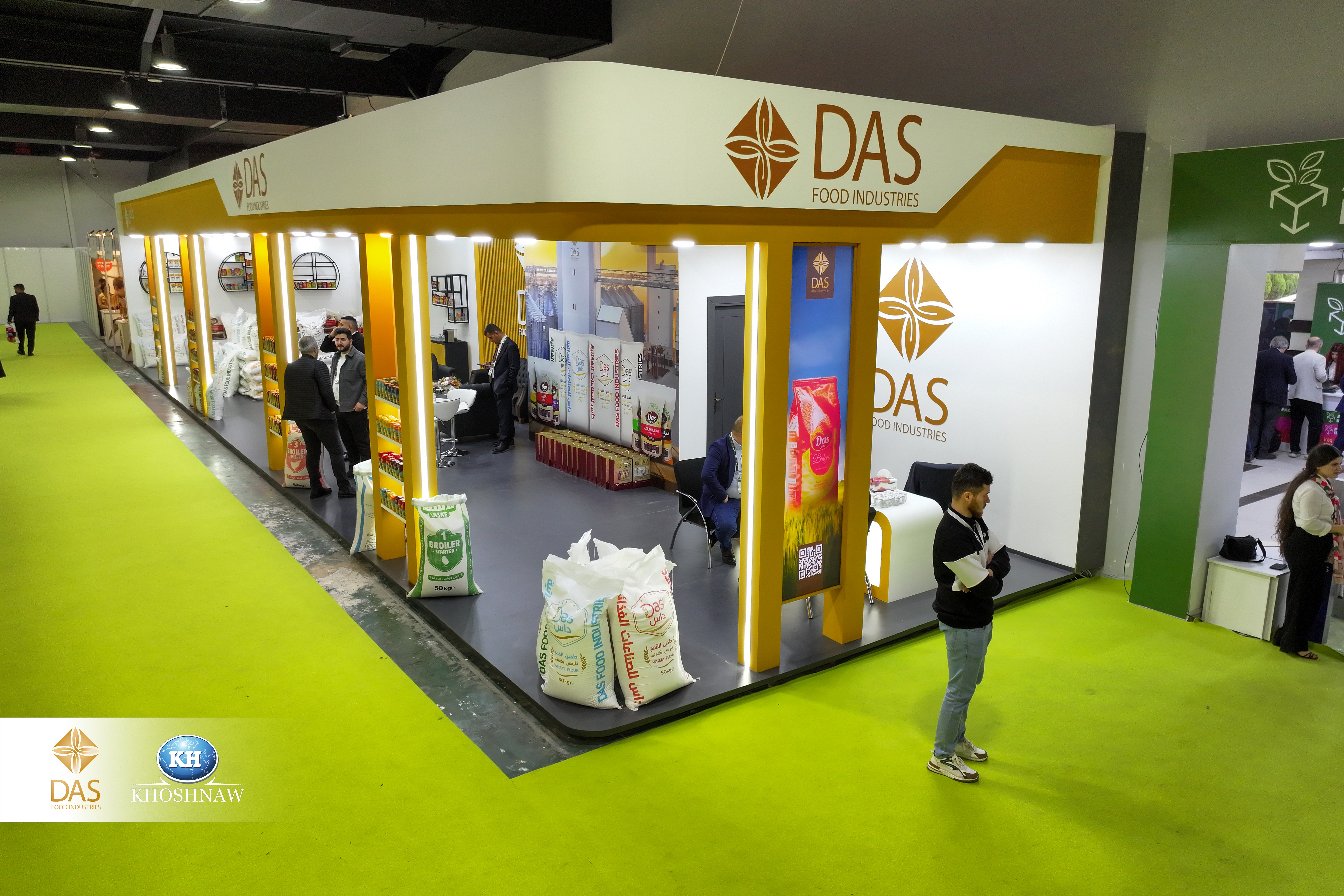 DAS factories and silos participation today at AgroPack/Food Iraq International Exhibition